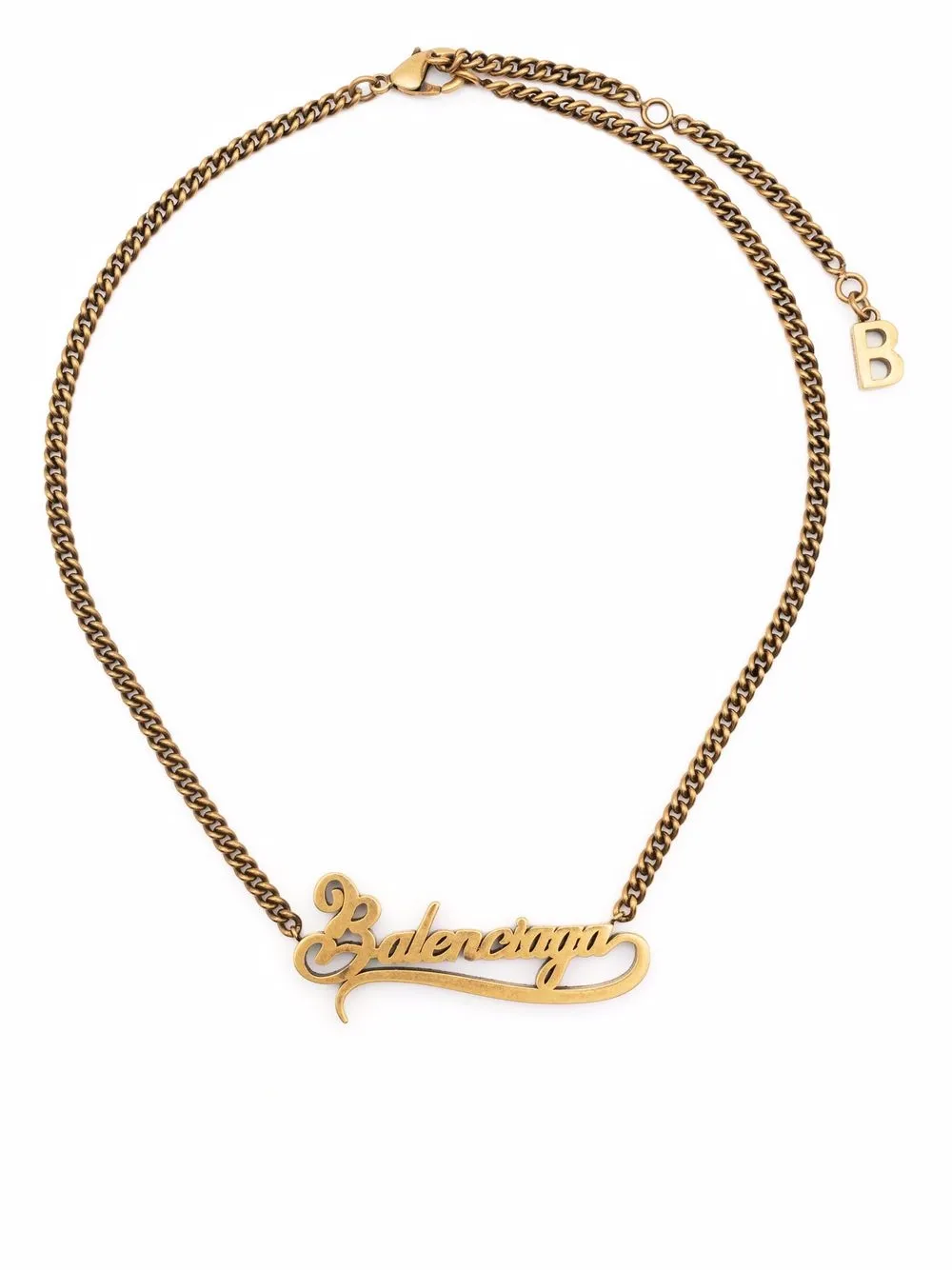 

Balenciaga collar Typo Valentine - Dorado