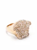 Versace La Medusa crystal-embellished ring - Gold