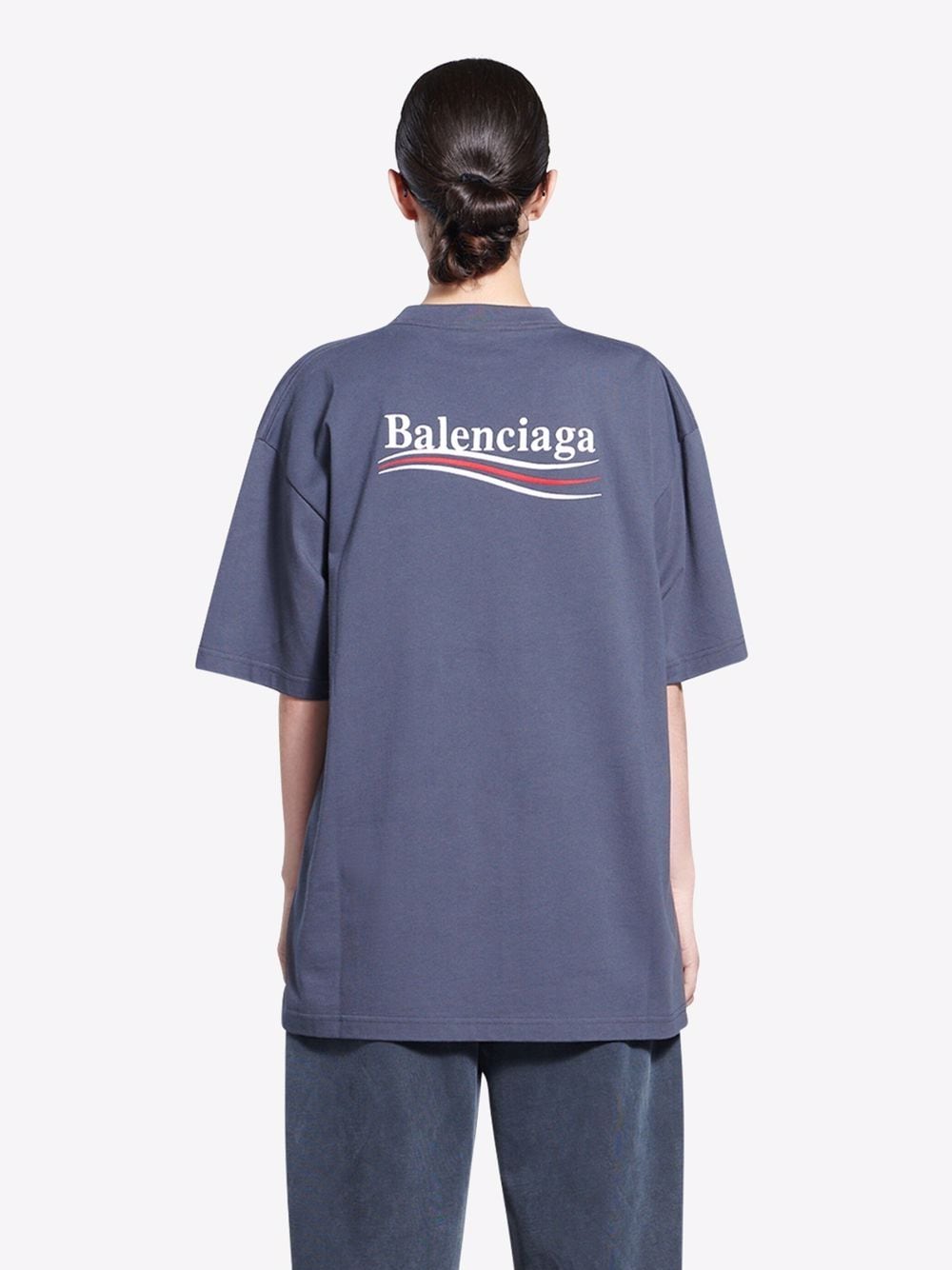 Balenciaga バレンシアガ Political Campaign ロゴ Tシャツ - Farfetch