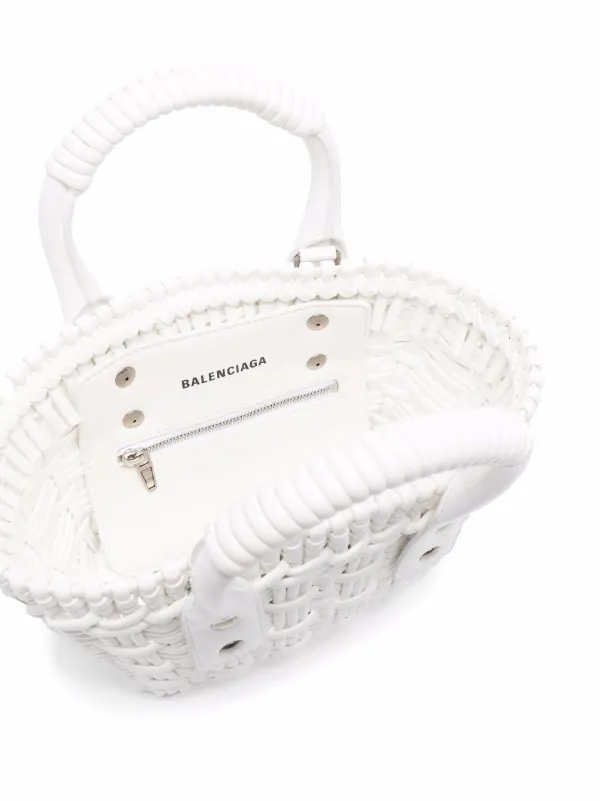 Balenciaga Bistro XXS Woven Basket Bag - Farfetch