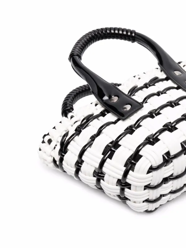 Balenciaga XXS Bistro Basket Tote Bag - Farfetch