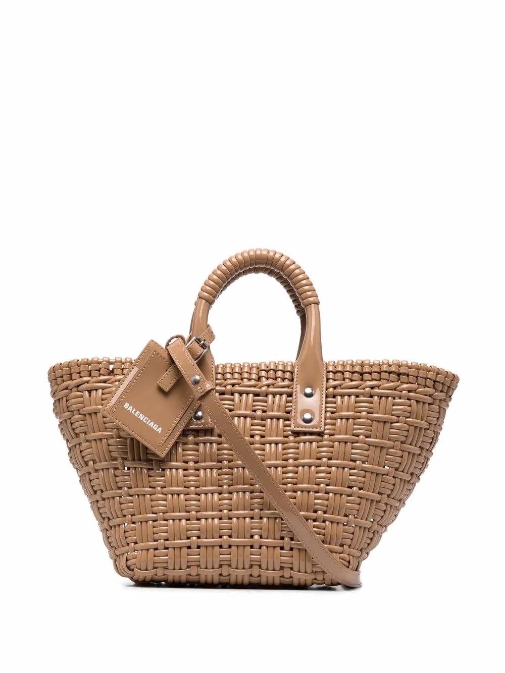 Balenciaga XS Bistro Basket Tote Bag - Farfetch