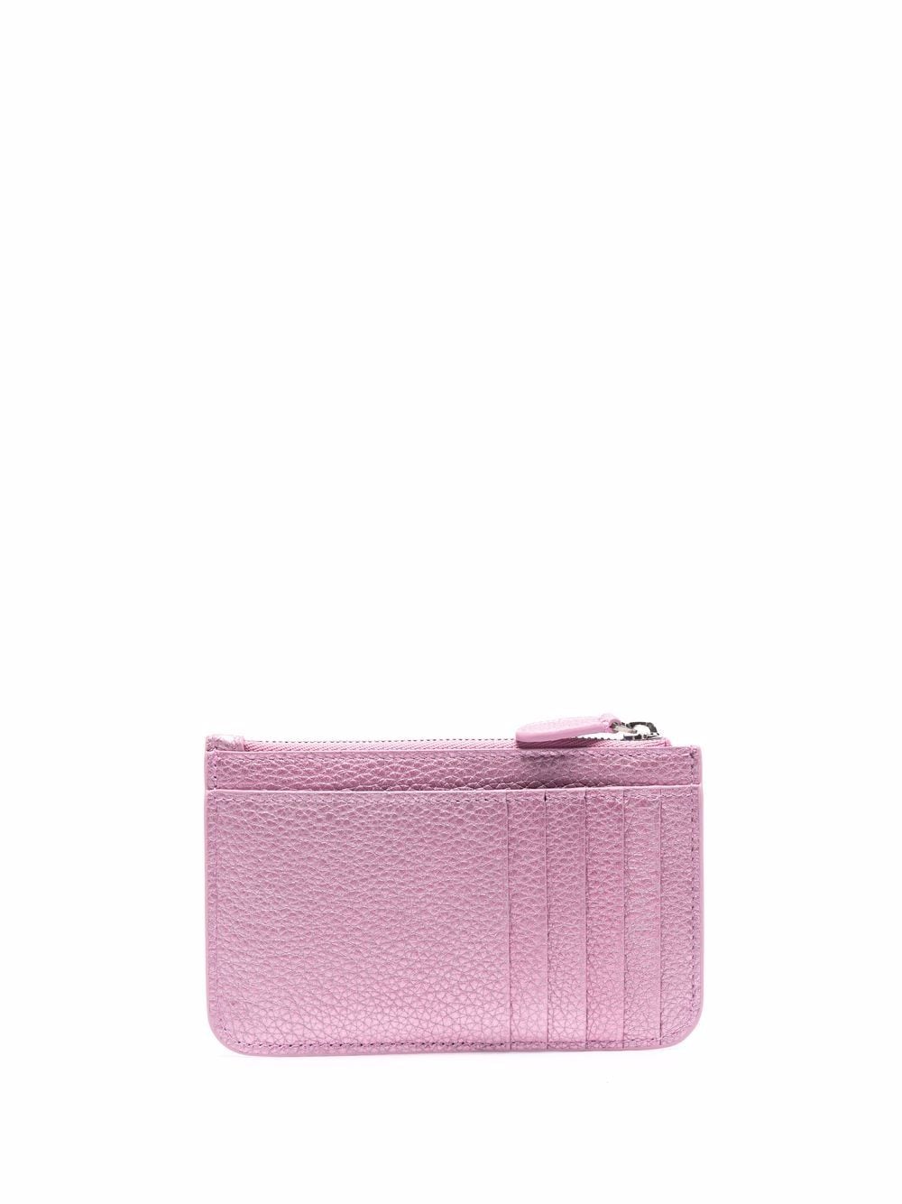 Balenciaga Pasjeshouder met logoprint - Roze