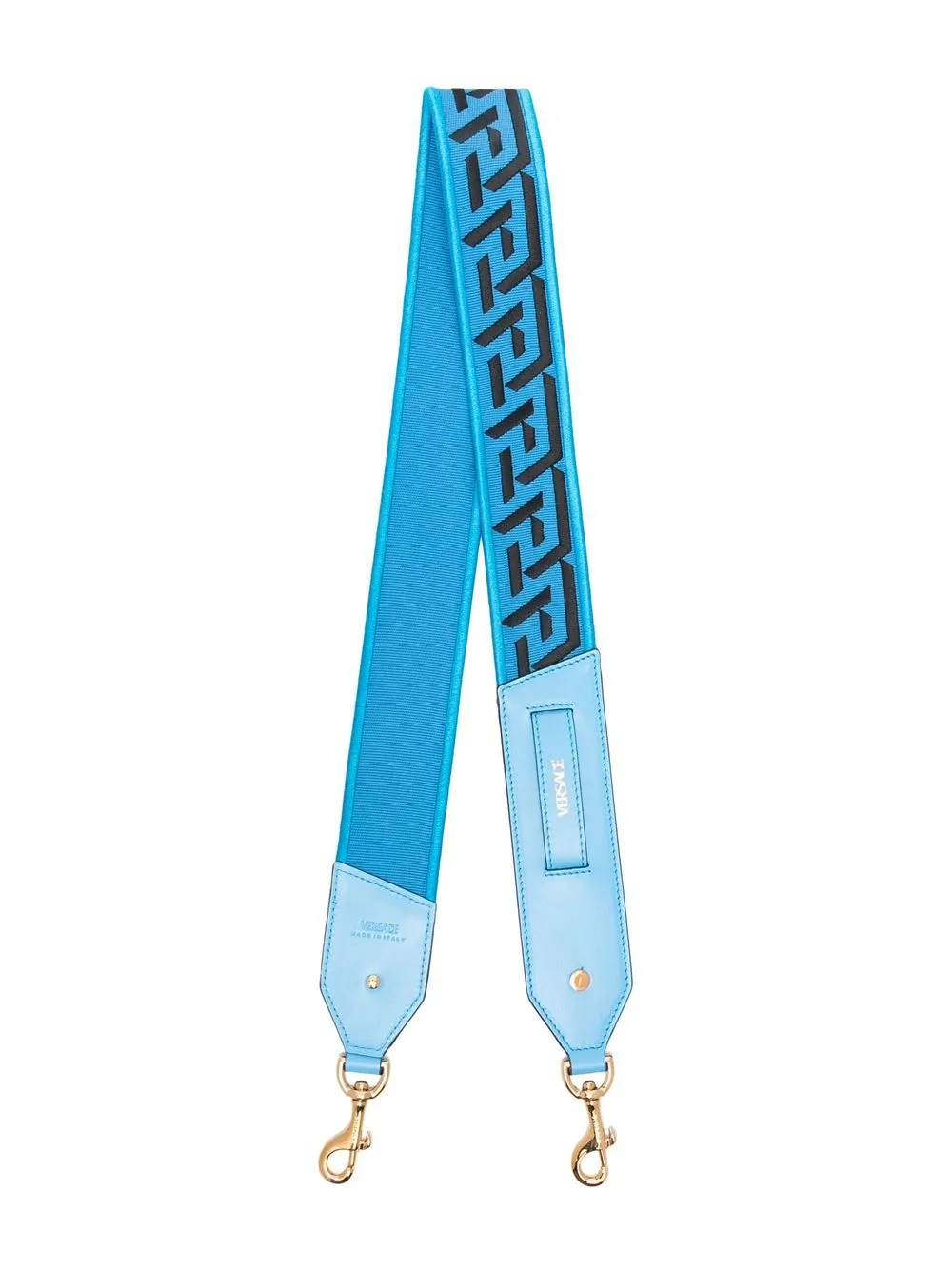 logo-embroidered shoulder strap