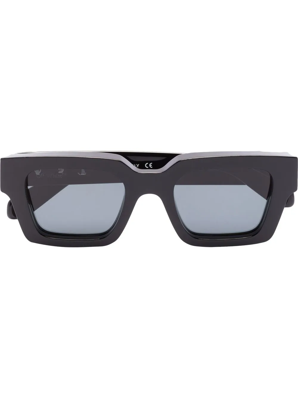 

Off-White lentes de sol Virgil con armazón cuadrada - Negro