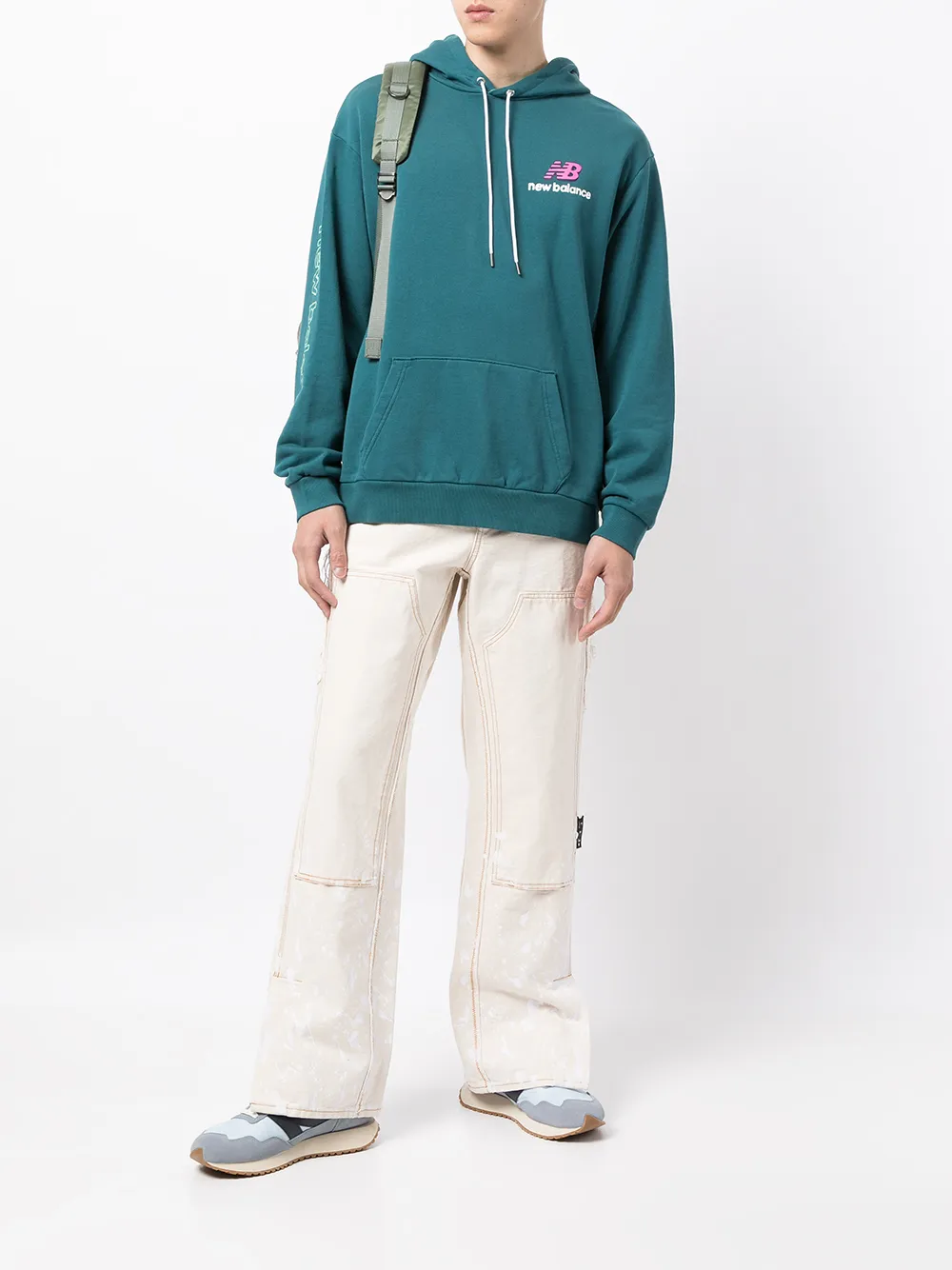 фото New balance худи из джерси
