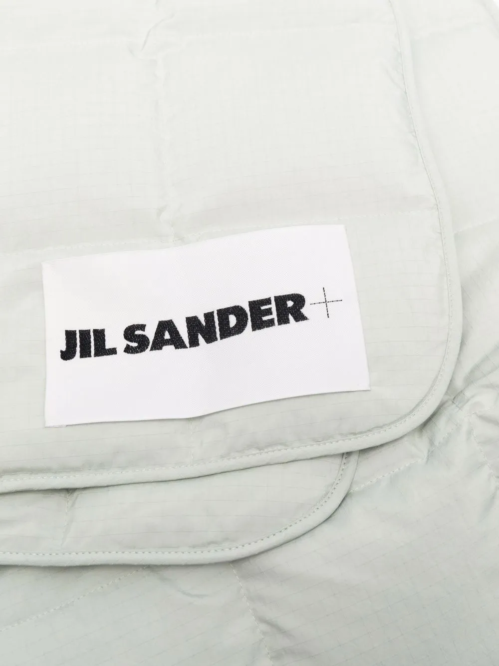 фото Jil sander шарф с нашивкой-логотипом