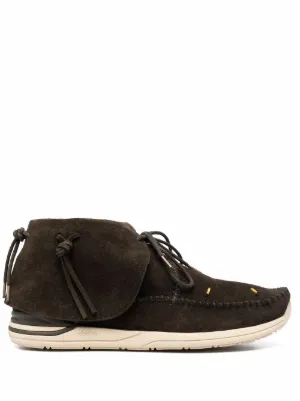 VISVIM SHAMAN CAMEL 27 フリンジブーツ Visvim Shaman-Folk フリンジ ブーツ | ブラック | FARFETCH JP