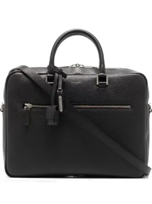 Saint Laurent Sac de Jour 48H Leather Holdall - Black - Holdalls