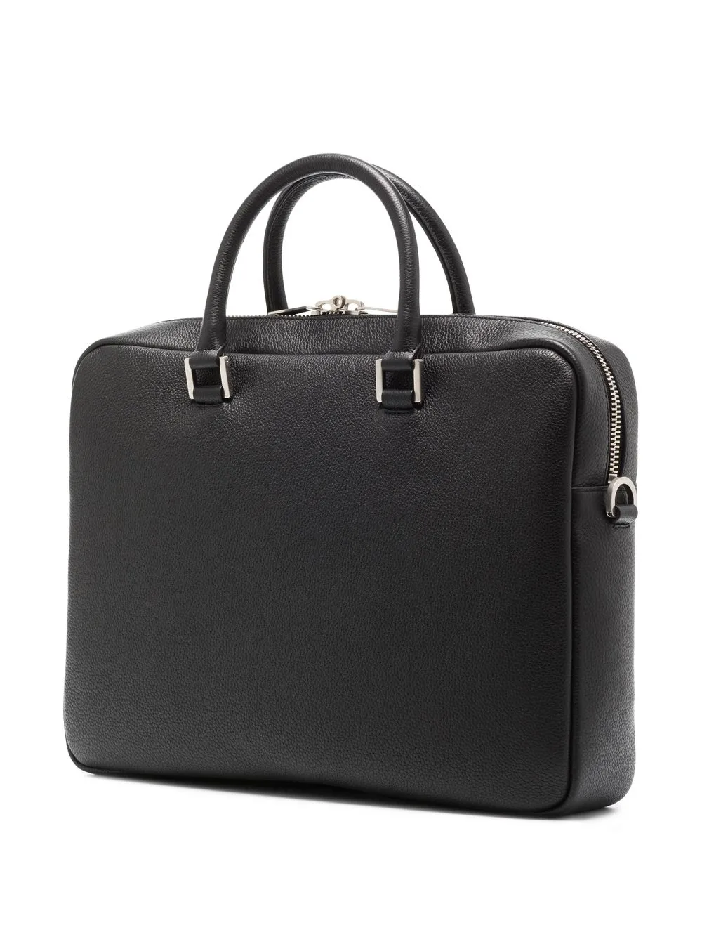 Shop Saint Laurent Sac De Jour Leather Briefcase In Black