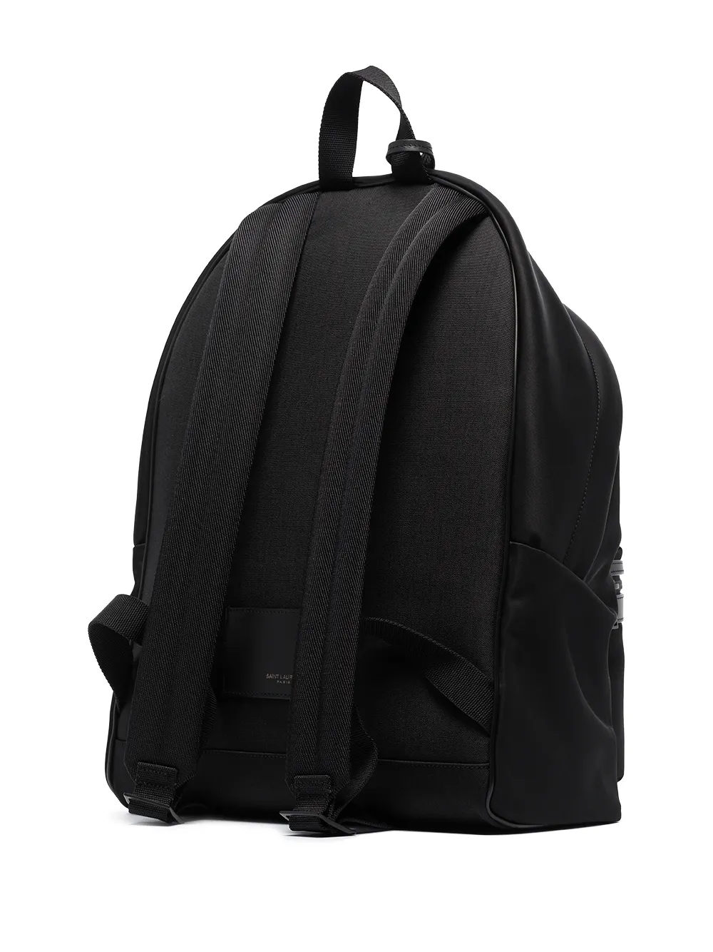 Saint Laurent City leather-trimmed Backpack - Farfetch