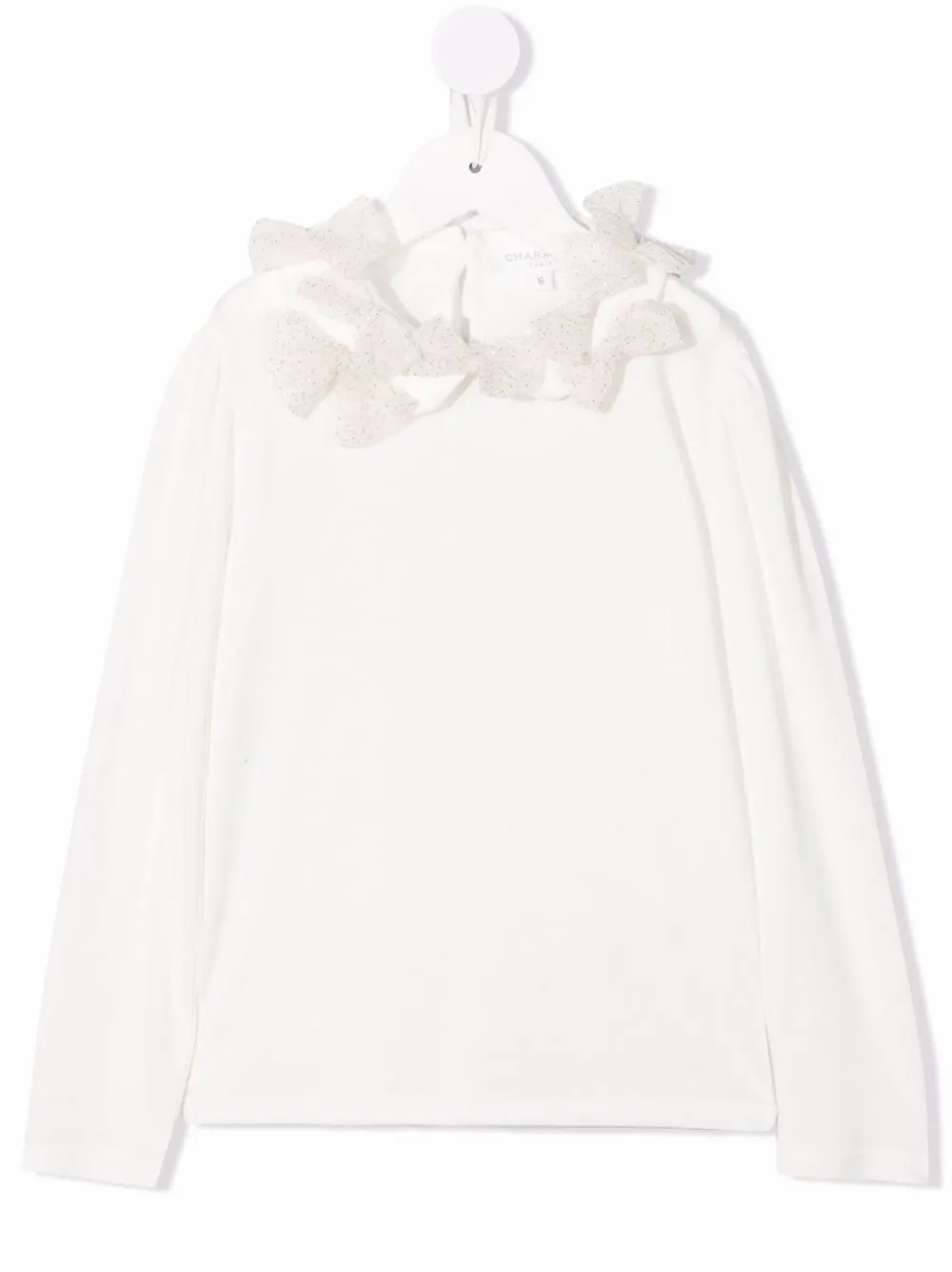 Charabia блузка с бантами