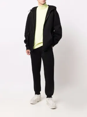 新品ヘルムートラングHELMUTLANG ウールタックテーパードパンツブラック黒 6bc026dbaaa4888cbb70f4fdfcd631