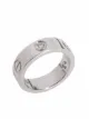 Cartier bague Love ornée de diamants 0.22ct pre-owned