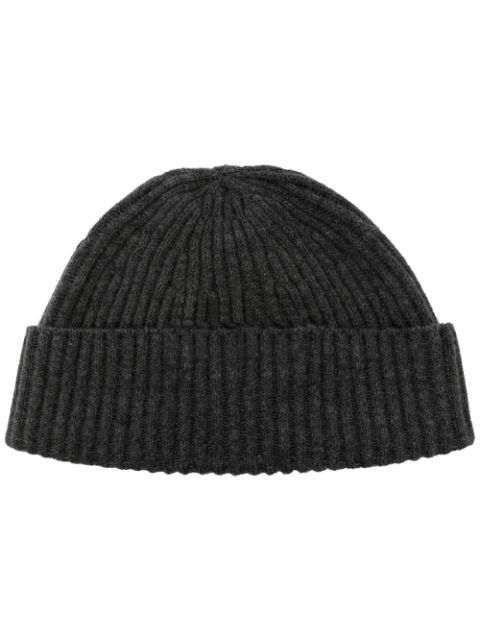 Brunello Cucinelli ribbed knit cashmere beanie Men