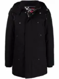 Moose Knuckles shearling-lined padded coat - Black