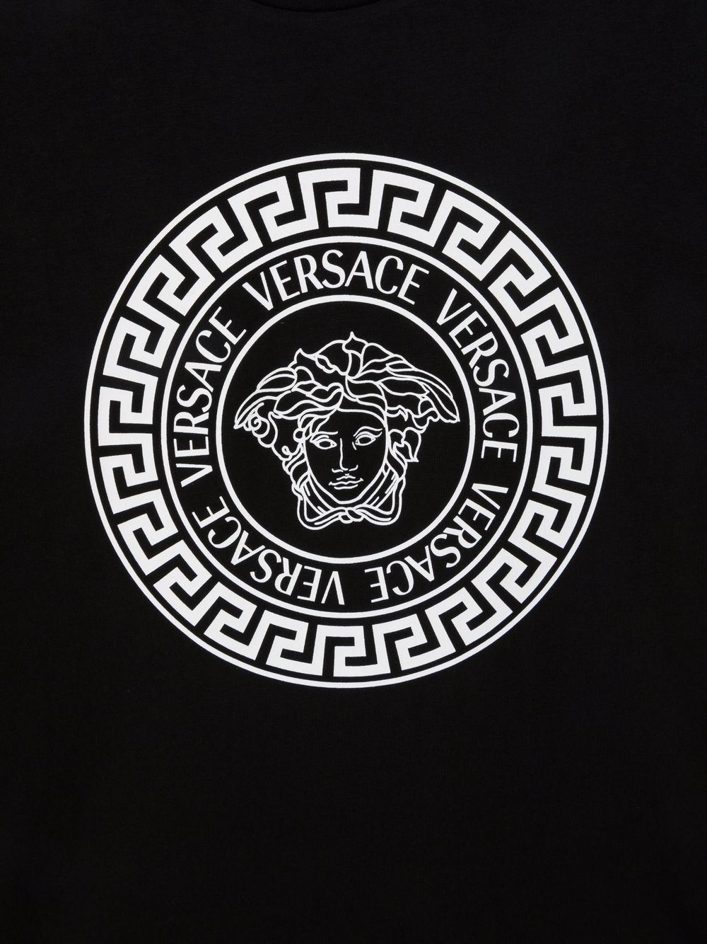 фото Versace kids футболка с логотипом medusa