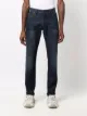 Fendi logo-embroidered straight-leg jeans