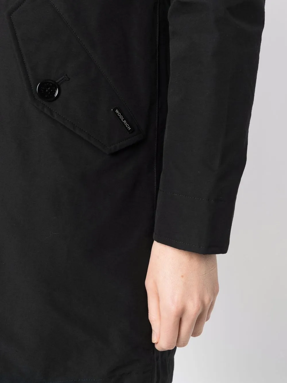 фото Woolrich двусторонняя парка