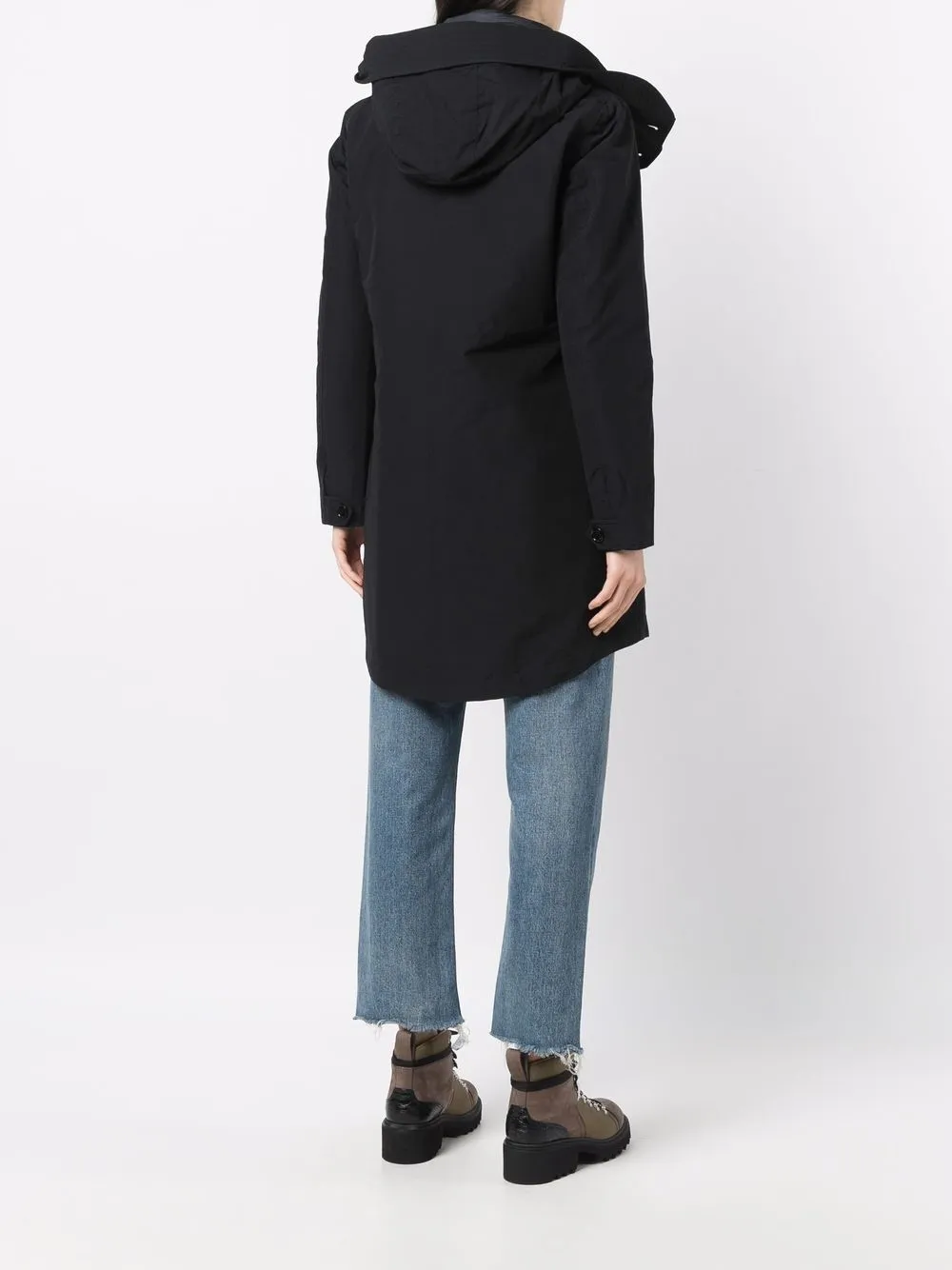фото Woolrich двусторонняя парка