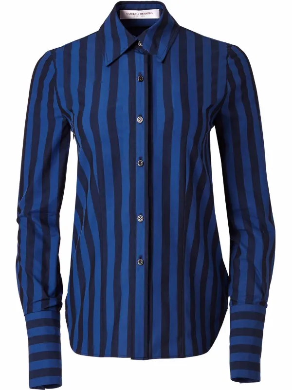 Camisa a rayas Carolina Herrera por 1,221€ - Compra online SS22 -  Devolución gratuita y pago seguro