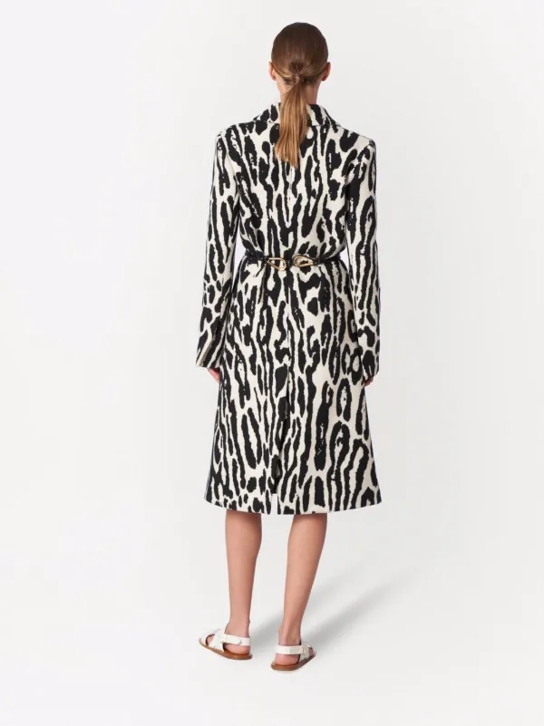 Carolina Herrera Abrigo Con Estampado De Leopardo - Farfetch