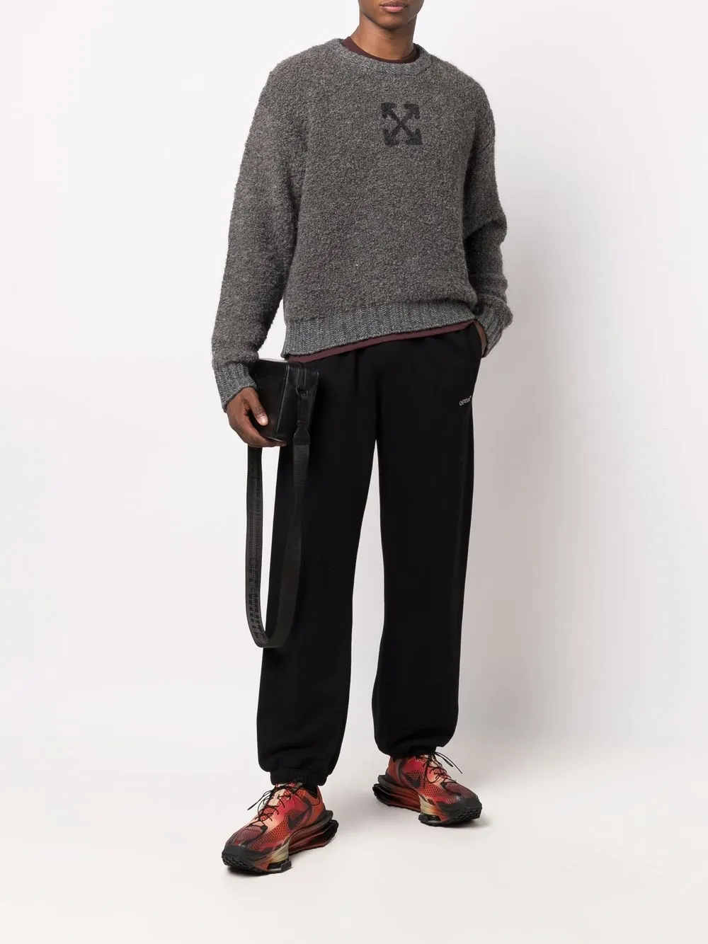 Image 2 of Off-White Arrows logo jumper