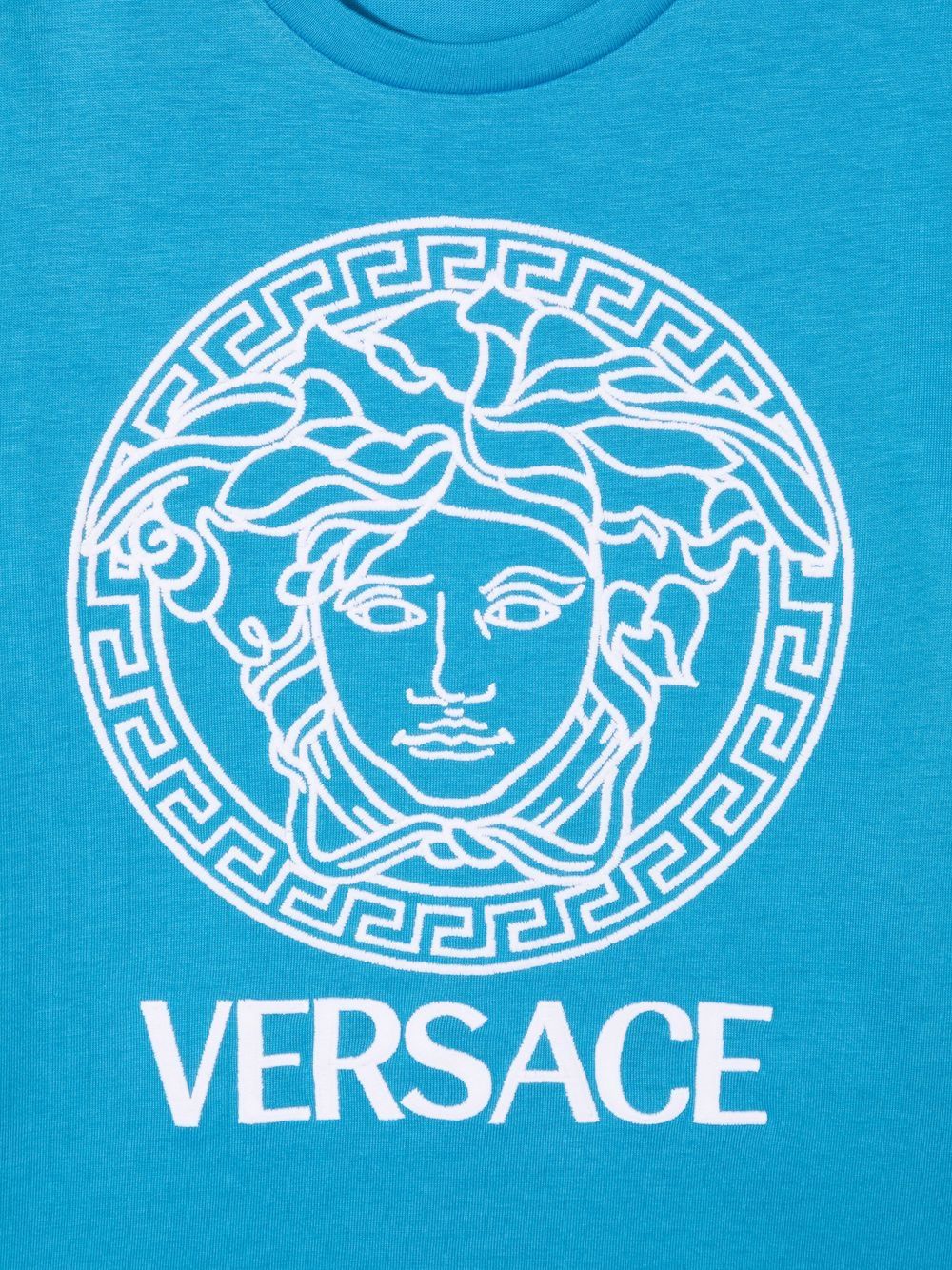 фото Versace kids футболка с принтом medusa