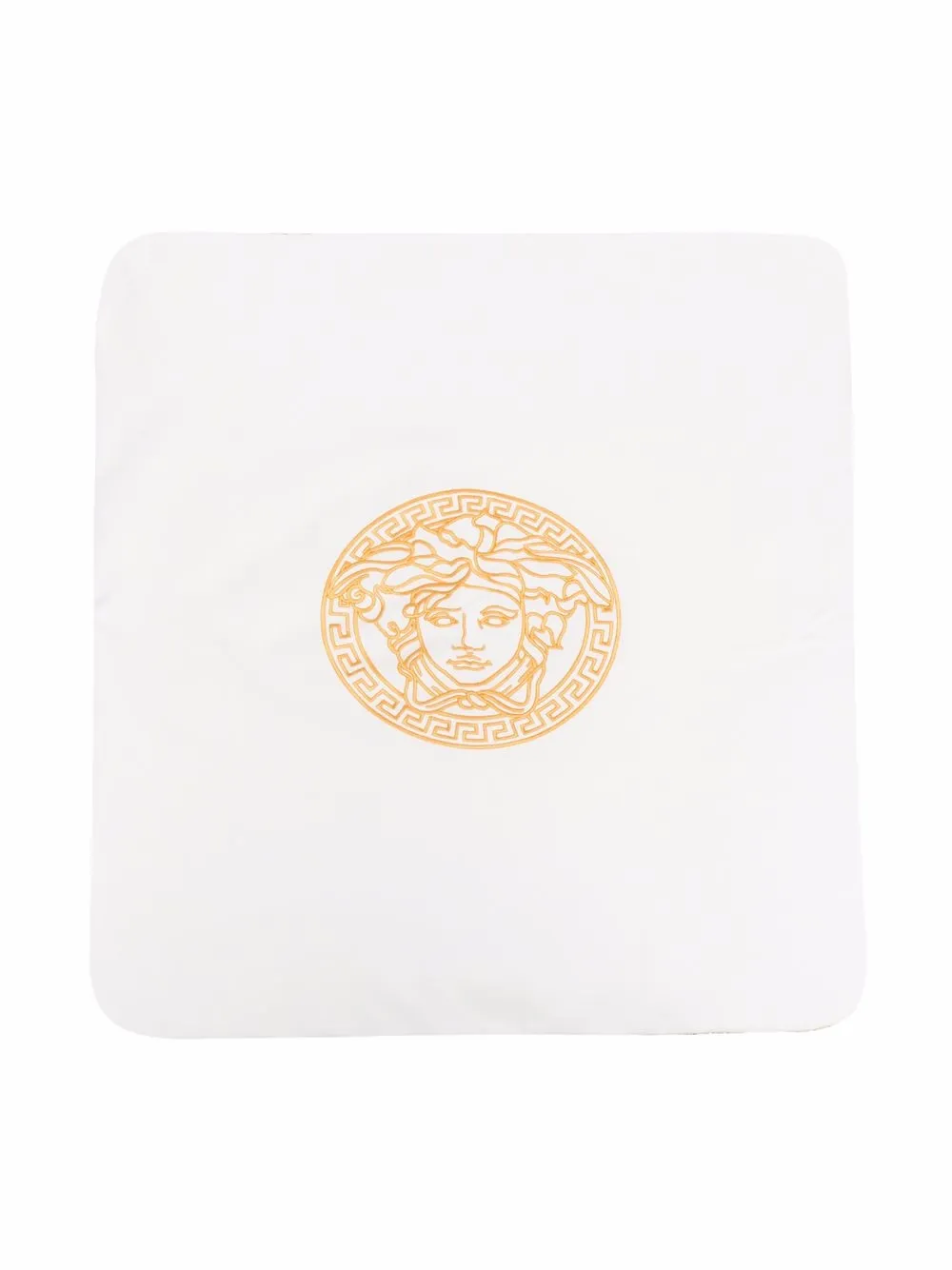 

Versace Kids manta con motivo de cabeza de Medusa - Blanco