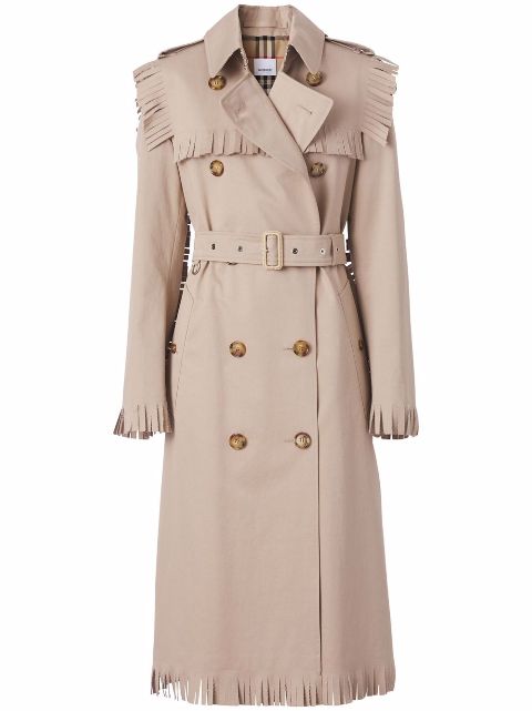 burberry two tone trench