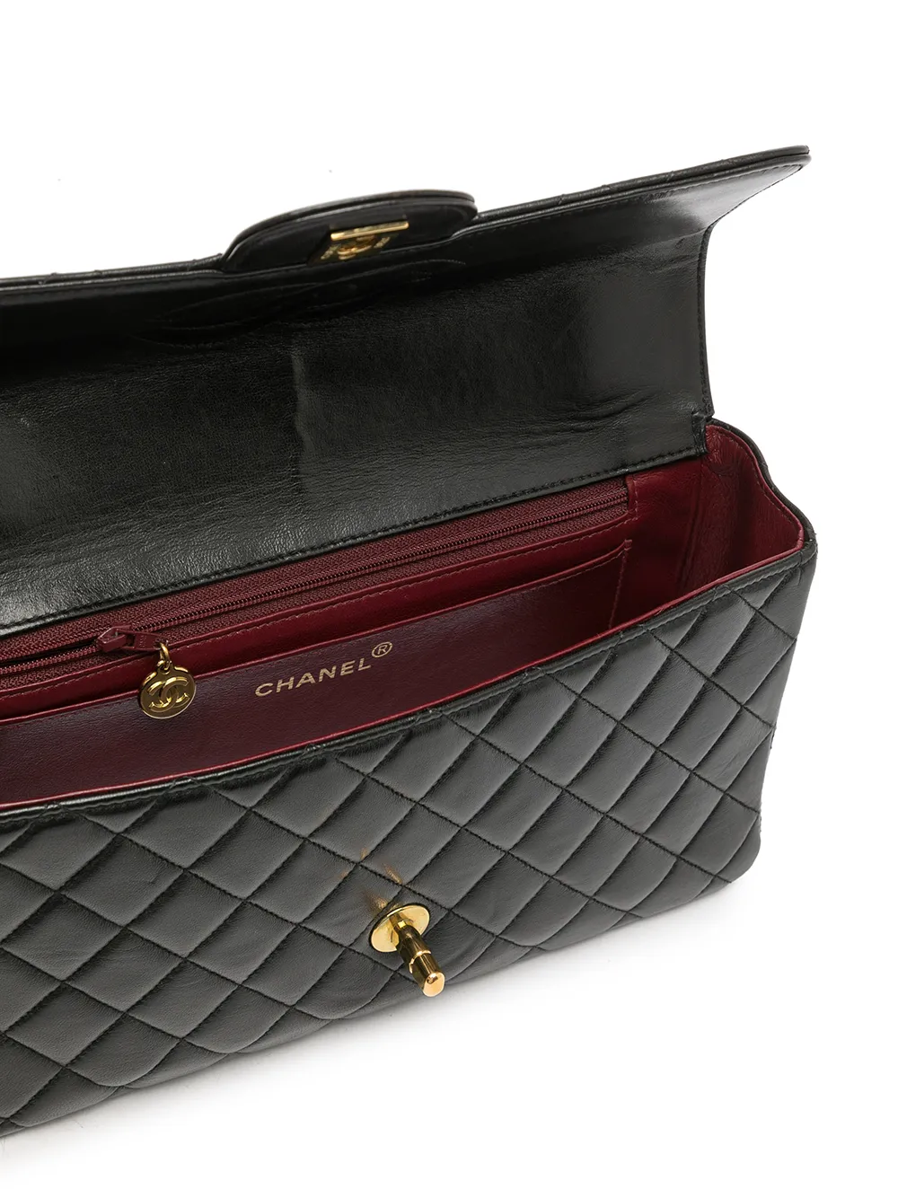 фото Chanel pre-owned сумка 1995-го года с логотипом cc