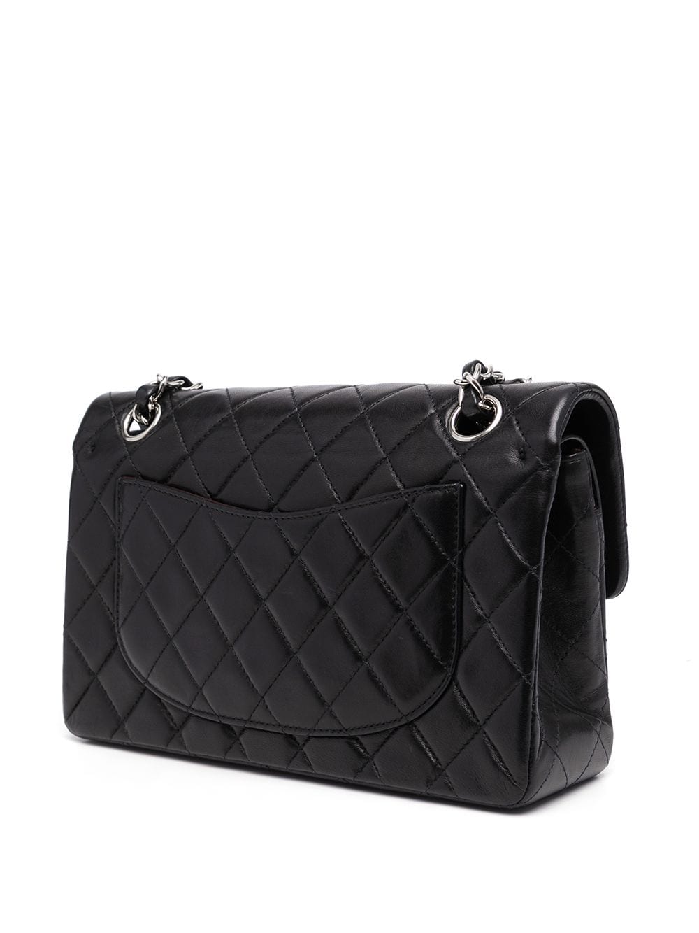 фото Chanel pre-owned маленькая сумка double flap 2001-го года