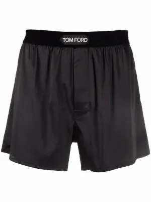 TOM FORD トム・フォード レオパード ボクサーパンツ | ブラック