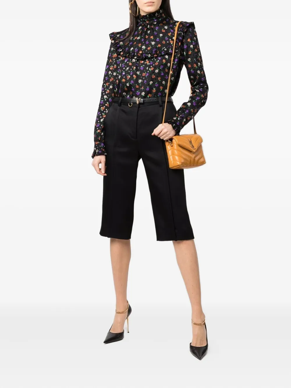 Saint Laurent Bluse mit Blumen-Print | Blusen  | Image 2