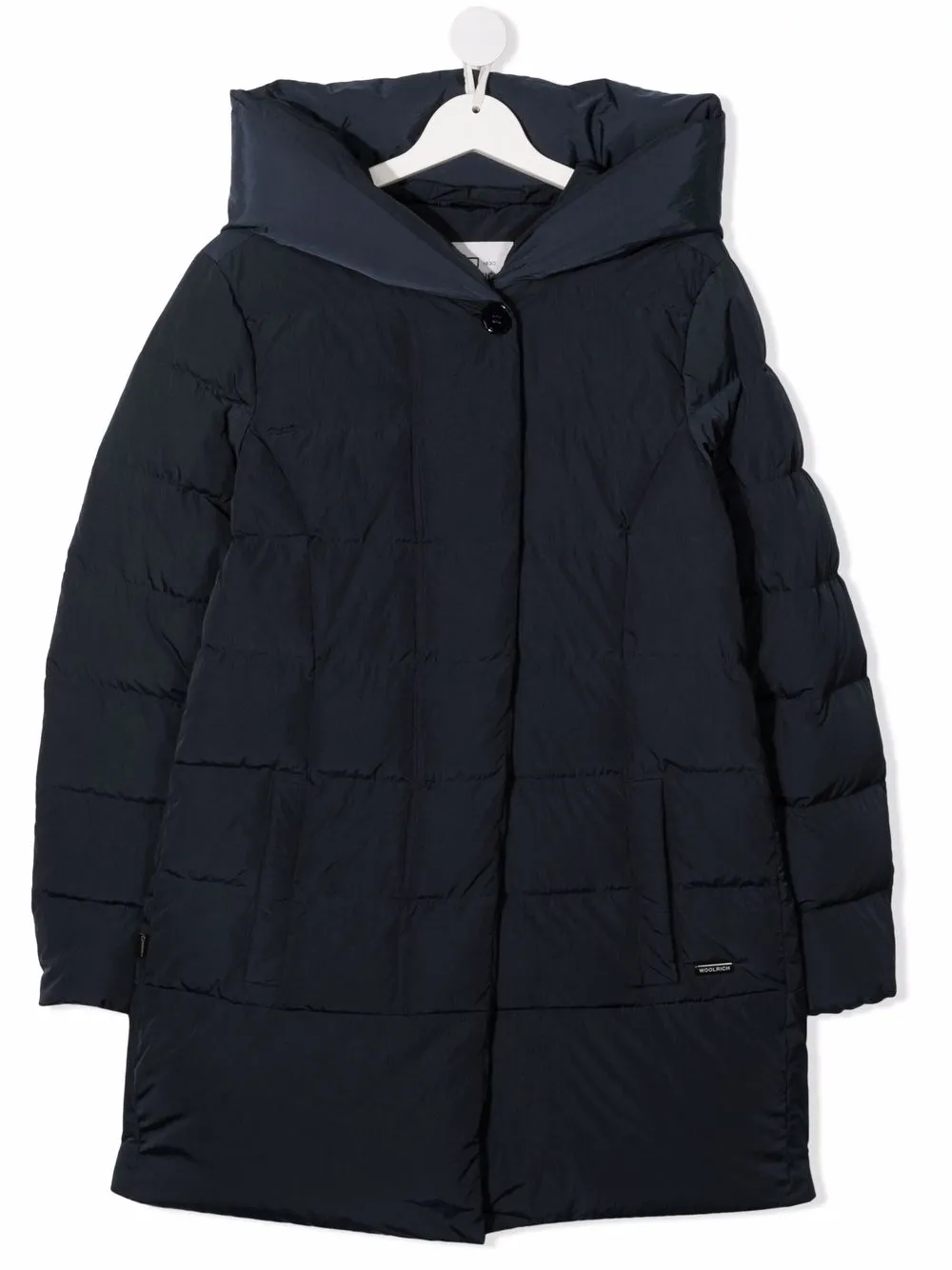 Woolrich Kids пуховик с капюшоном