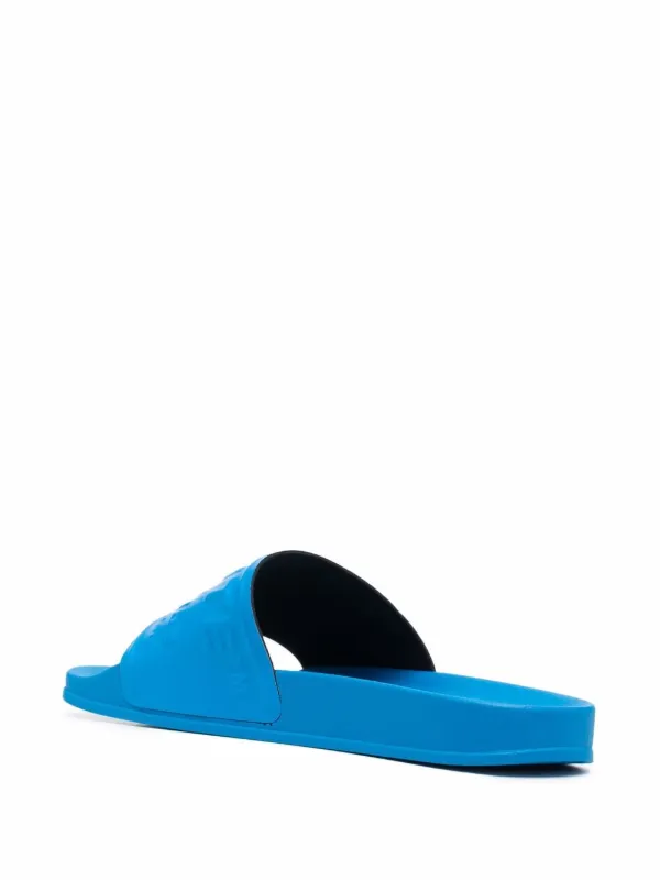off white slides blue