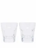 Baccarat Harcourt crystal tumbler set - White