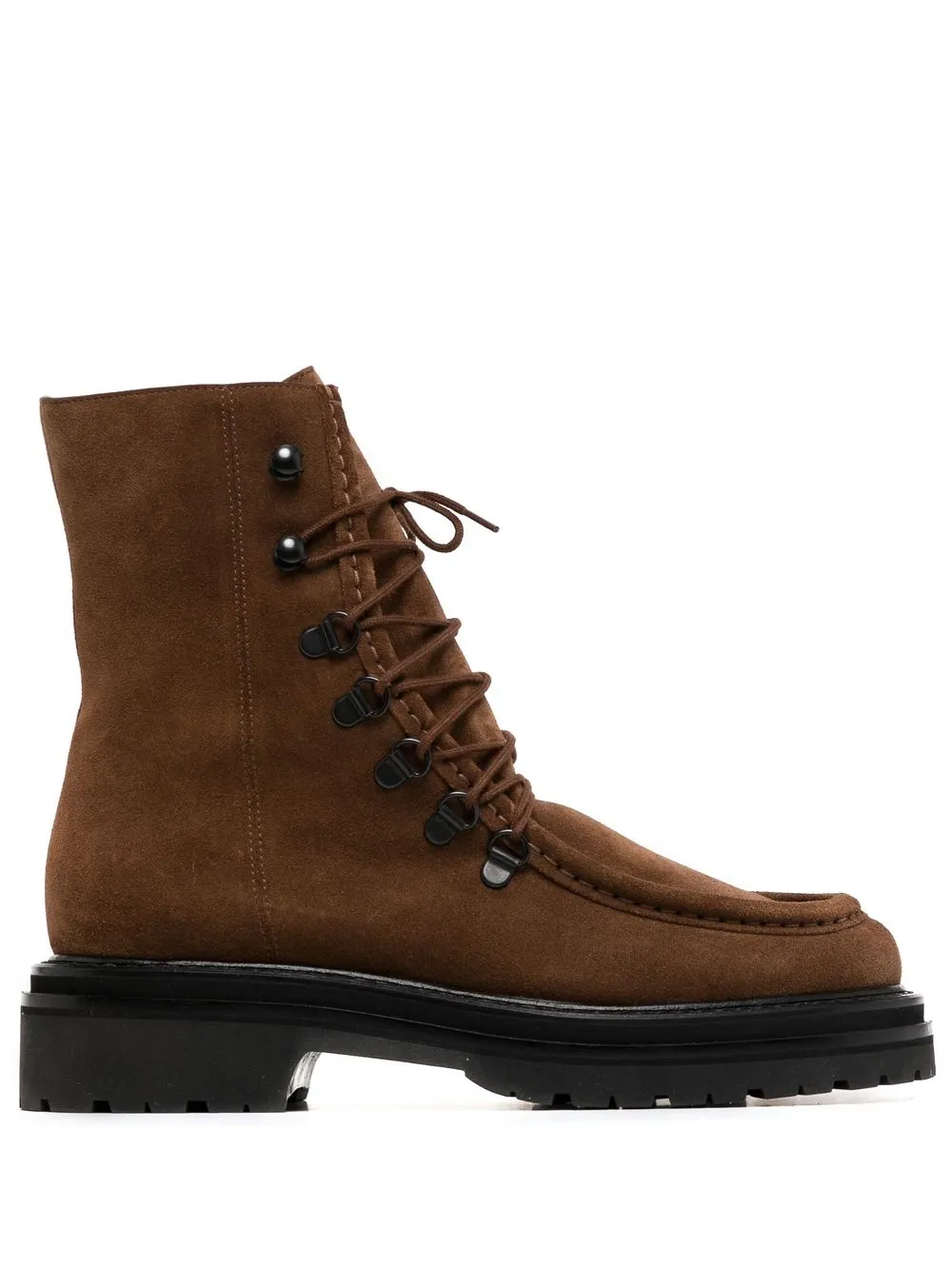 

LEGRES lace-up suede boots - Brown