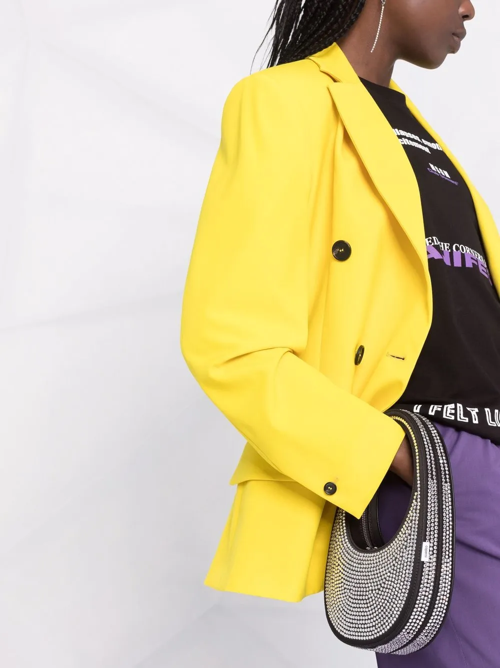 фото Coperni сумка-тоут с заклепками