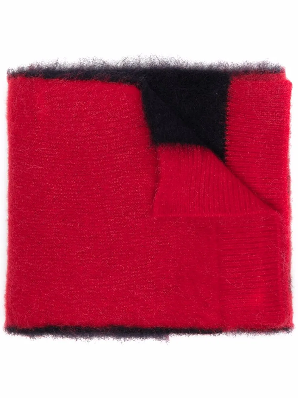 

Lanvin bufanda tejida en intarsia - Rojo