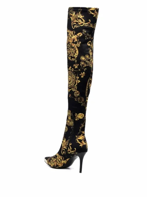 thigh high boots by barocco