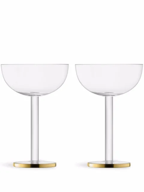 LSA International Luca coupe glass set