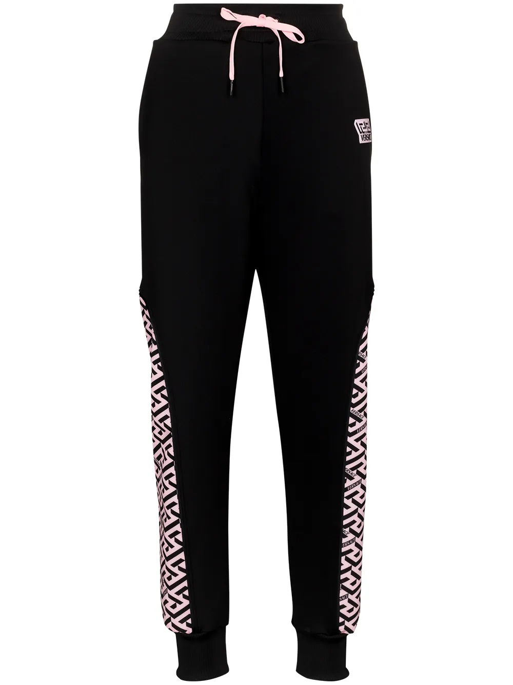 

Versace La Greca drawstring track pants - Black