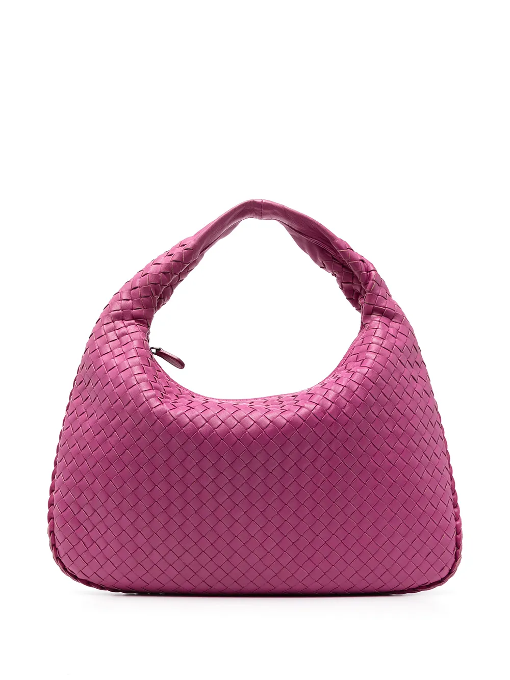 фото Bottega veneta pre-owned сумка-хобо 2000-х годов с плетением intrecciato