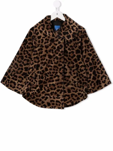 Fay Kids leopard-print