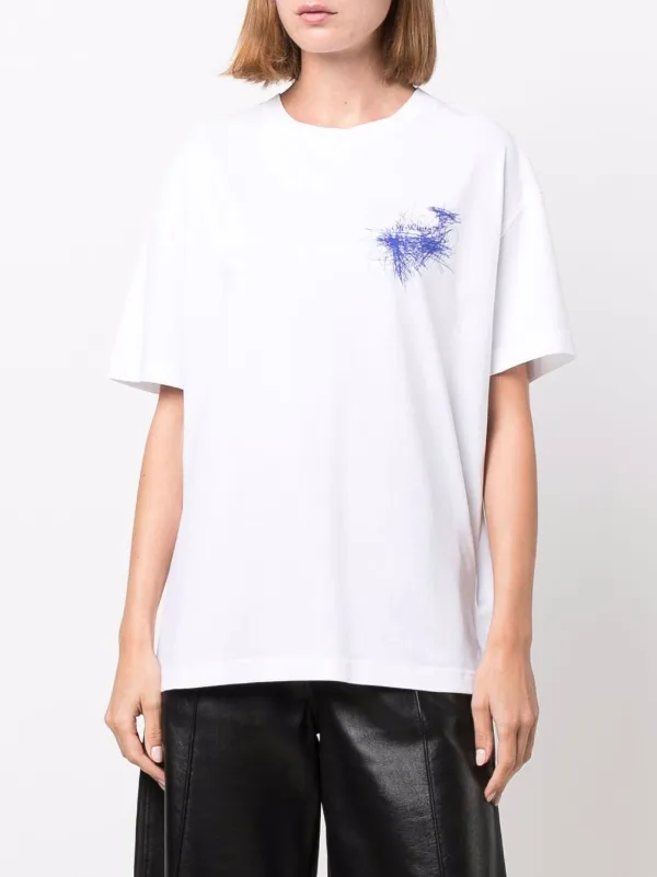 Off-White scribble logo-print T-shirt 