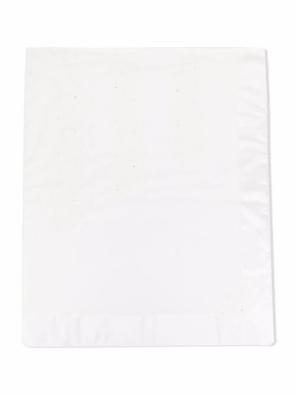 

Colorichiari tonal-design blanket - White