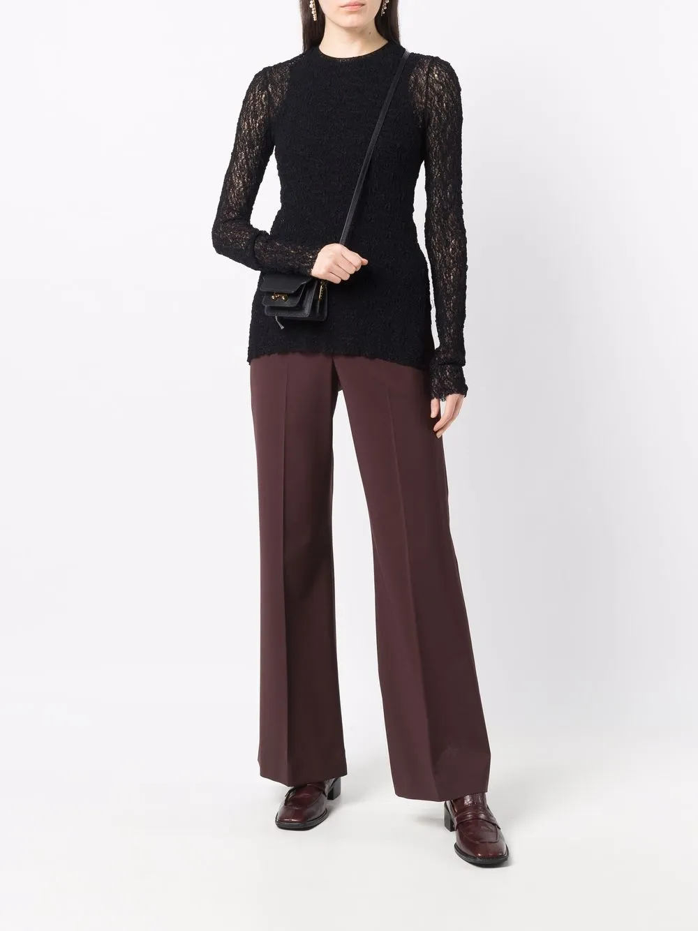 Uma Wang sheer knitted jumper | Knitted Sweaters | Image 2