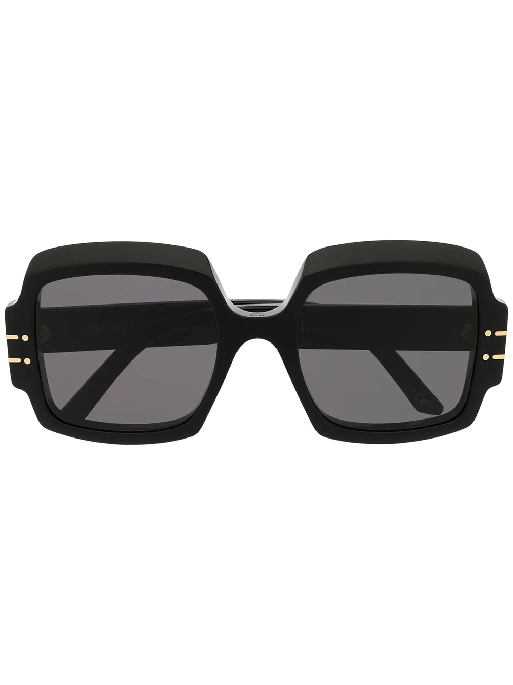 

Dior Eyewear lentes de sol con armazón cuadrada - Negro