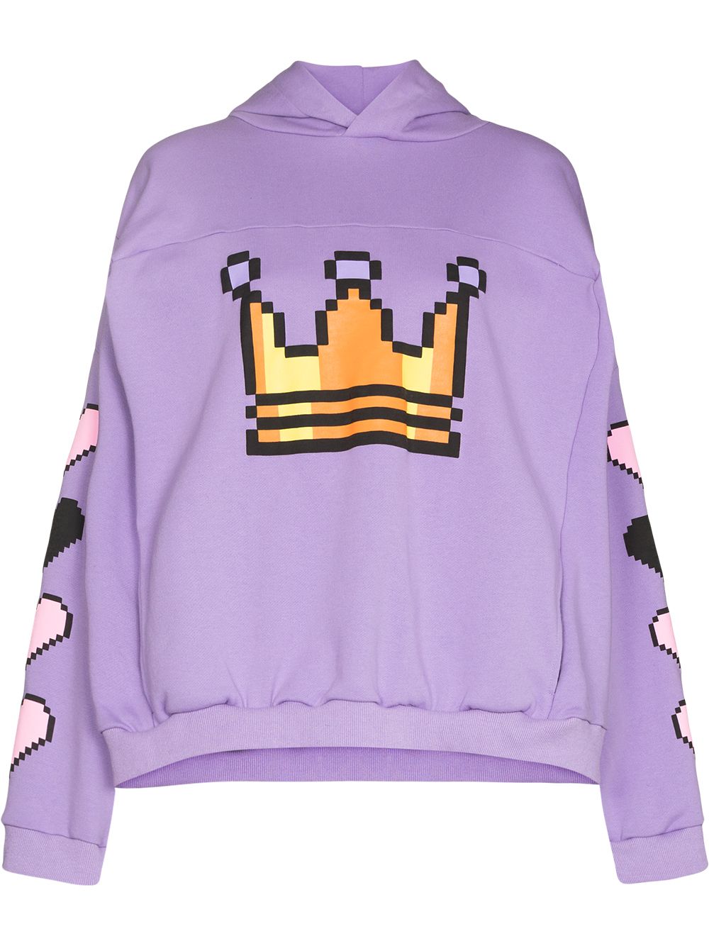 

Natasha Zinko sudadera con capucha Queen - Morado